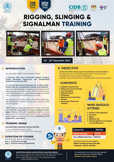 Rigging Slinging And Signalman Training