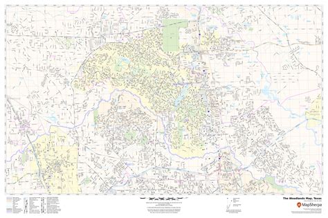 The Woodlands Map Texas