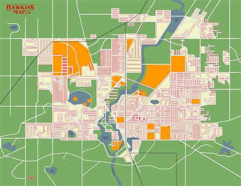 The Chessboard Factory Stranger Things Map 20