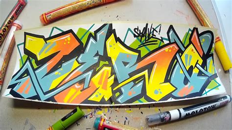 Graffiti Speedart L Speedpaint Name Request Zero Sticker Youtube