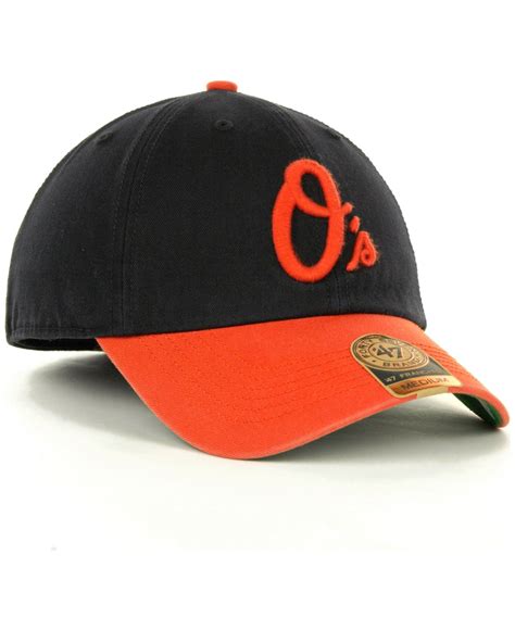 Lyst 47 Brand Baltimore Orioles Franchise Cap In Black For Men