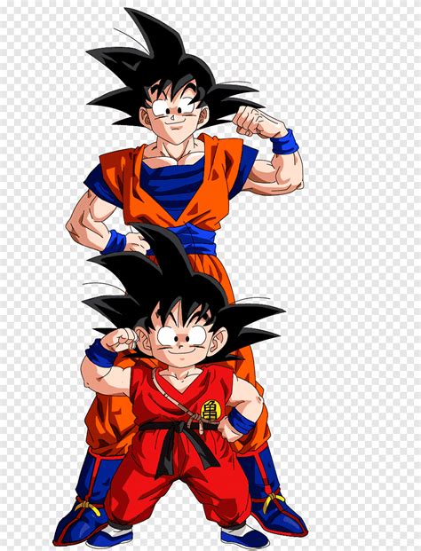 Téléchargement Gratuit Illustration de Son Goku et Son Gohan Goku