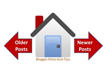 Tips For Link Popularity Blogspot How To Remove Or Change The Newer Post And Older Posts Links