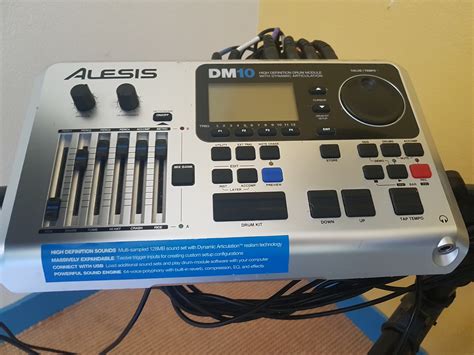 Let me know your thoughts and questions if you have any. DM10 Studio Kit - Alesis DM10 Studio Kit - Audiofanzine