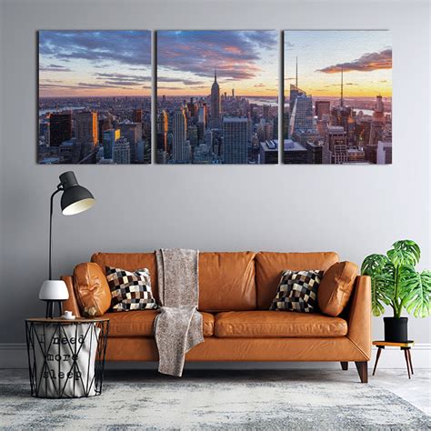 3 Piece Custom Canvas Print Wall Art Personalized Canvas Ts