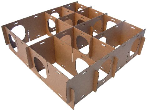 Cardboard Maze From Bunny Site Hamster Diy Bunny Rabbit Toys