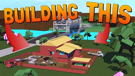 Building The Thumbnail Base Lumber Tycoon 2 Part 1 Youtube
