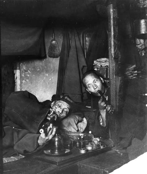 Rare Black And White Photographs Capture Misery Inside The Opium Dens