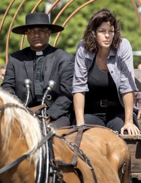 Fr Gabriel And Anne Walking Dead Season 9 The Walking Dead Instagram