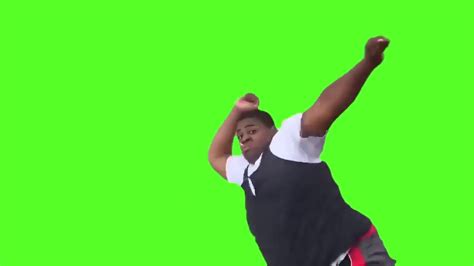 funny meme of black fat guy dancing green screen meme youtube