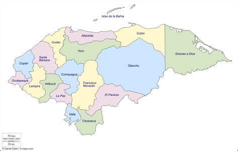 División Política De Honduras