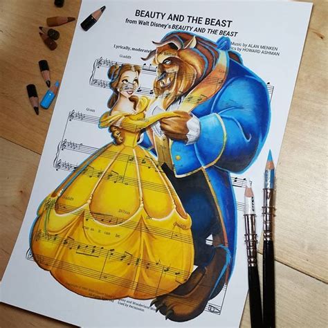 Beauty And The Beast Disney Music Disney Art Disney Pixar Disney