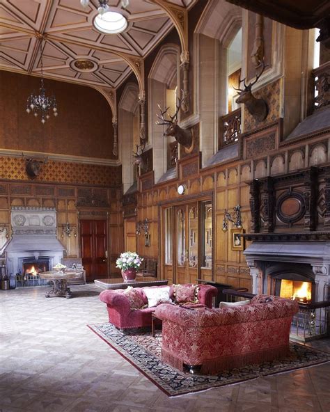 The Baronial Splendour Of Skibos Great Hall Is Undeniable Cosas De
