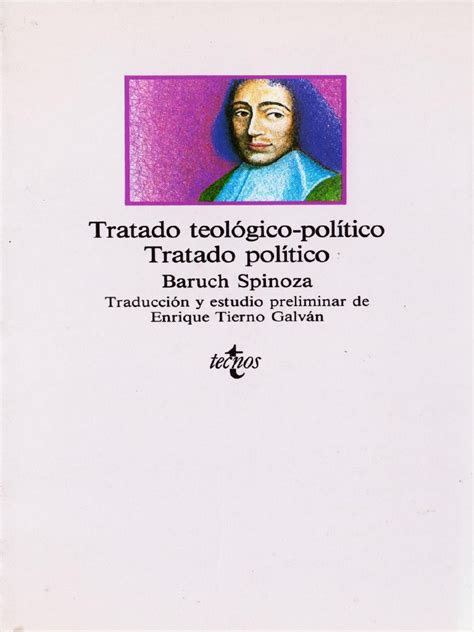 Spinoza Baruch Tratado Teológico Político Tecnospdf