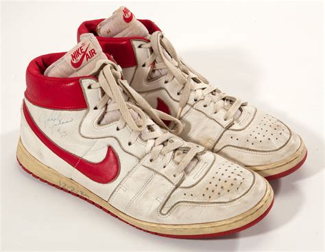 Michael Jordans Game Worn Nike Air Ship Sneakers Sell For 71554