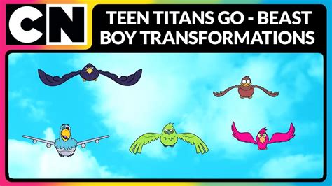 Teen Titans Go Beast Boy Transformations 4 Teen Titans Go