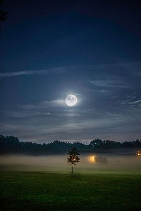 Creator Benjamin Lehman Such A Beautiful Picture Of The Full Moon