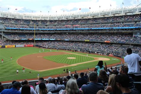 Breakdown Of The Yankee Stadium Seating Chart New York Yankees