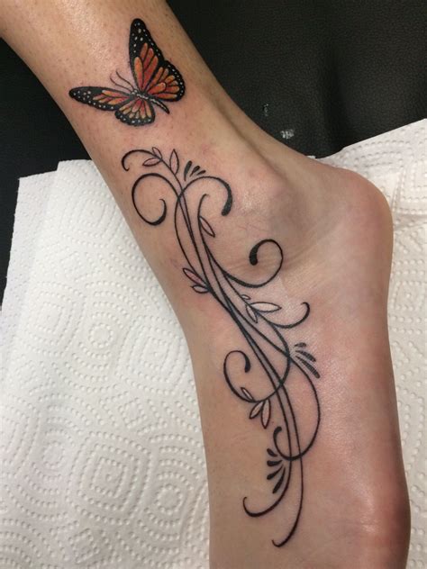 Beautiful Girly Tattoo Done In The Studio By Greg Small Tattoos