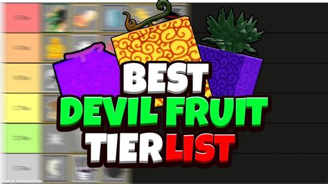 All Devil Fruits Ranked Update 13 Tier List Blox Fruits Roblox