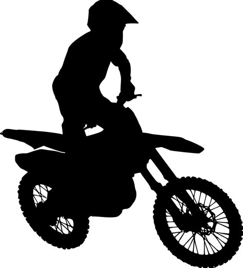 Download 3,475 motocross free vectors. 6 Motocross Silhouette (PNG Transparent) | OnlyGFX.com