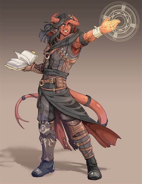 Oc Tiefling Divine Soul Sorceror Celestial Warlock Valiance Dnd Character Art Dungeons