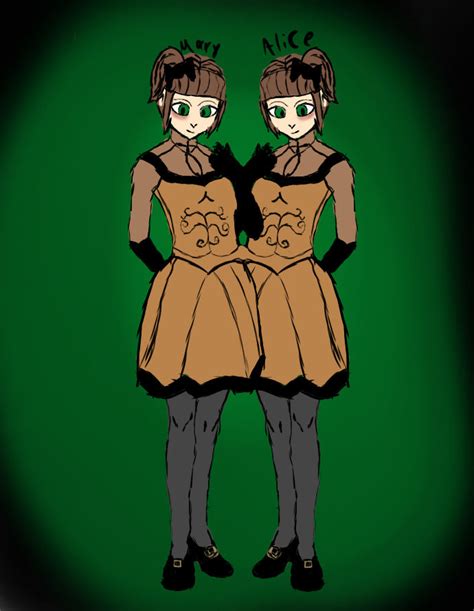 freakshow au mary and alice the conjoined twins by theringmaster1898 on deviantart