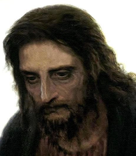 Rostro De Cristo Retrato De Jesús Pintado Por Iván Kramskoi