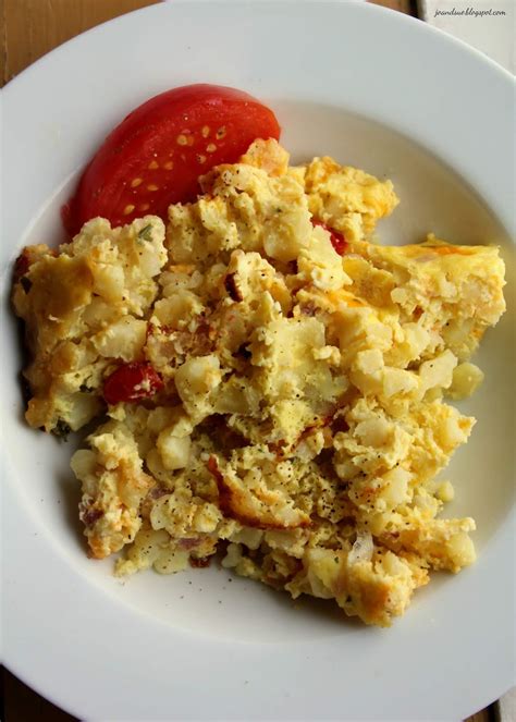 Layer the hash browns, ham and cheeses. Jo and Sue: Easy Overnight Hashbrown Casserole