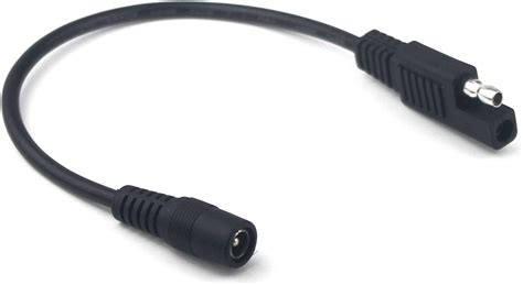 Taikuwu Sae Plug To Dc55x21mm Female Converter Adapter Cable Sae To