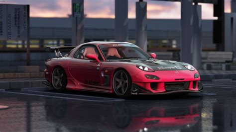 Assetto Corsa Mazda Rx Japan Streets By Wildart