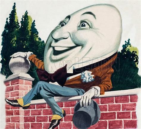 Humpty Dumpty Sat On The Wall Stock Image Look And Learn