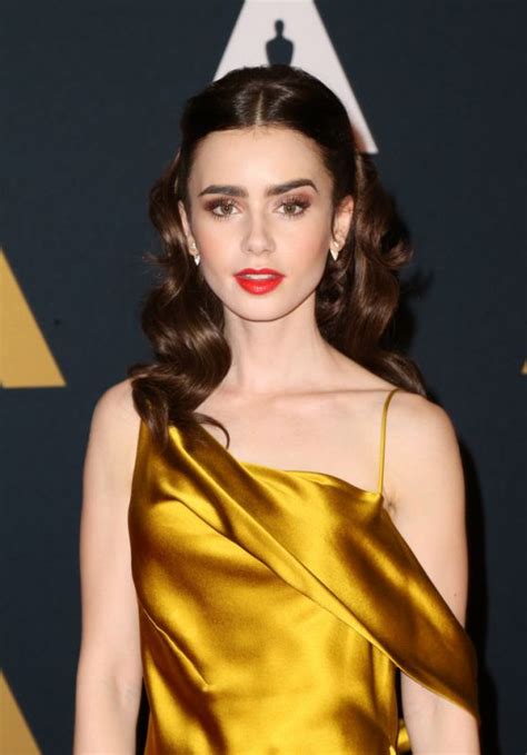 Lily Collins The Governors Awards 2016 In Hollywood Celebmafia
