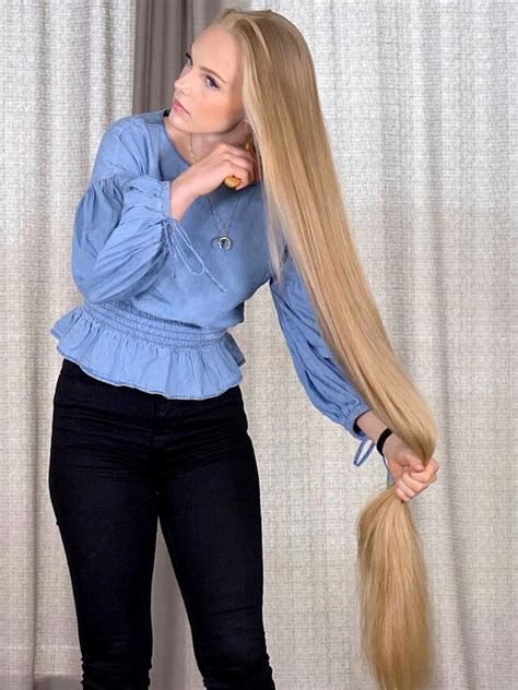 video the very long blonde braid realrapunzels