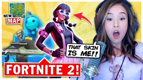Level through an all new battle pass featuring a brand new xp system and medals you earn in match. Pokimane Reacts to Fortnite Chapter 2 + Battle Pass ...