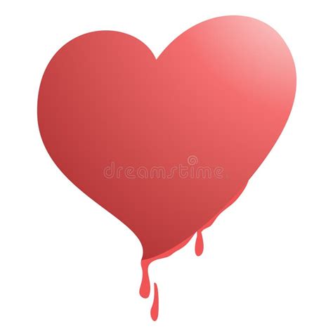 Heart Dripping Stock Vector Illustration Of Gout Love 29892696