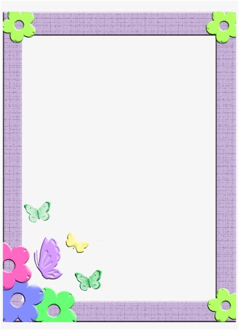 Borders And Frames Picture Child Clip Art Children Photo Frame Png