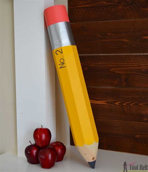 Giant Pencil Decoration Perfect For Your Classroom Playroom Or For