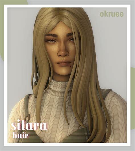Install Sitara Hair Okruee The Sims 4 Mods Curseforge