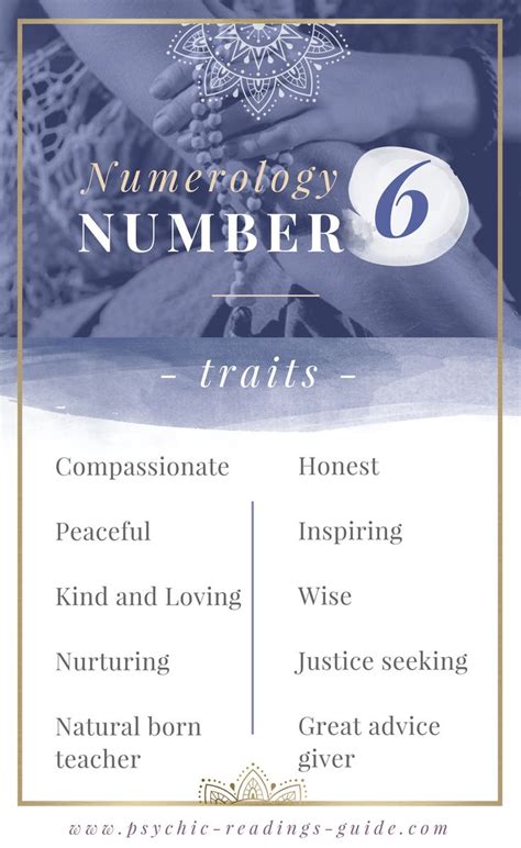 Numerology Number 6 Life Path Traits Love Career Numerology