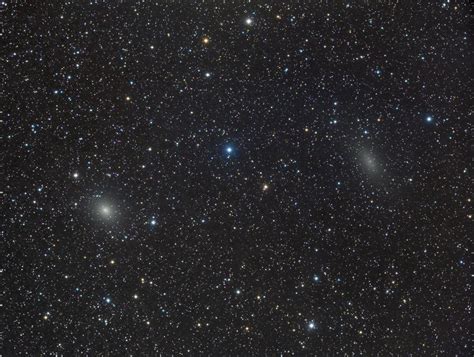 Two Dwarf Galaxies In Cassiopeia Astronomy Magazine Interactive