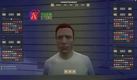 Qbcore Clothing Clothing Store With Character Creator Barber And