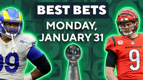 🏈🏀 Mondays Best Bets For Super Bowl Lvi Plus The Nba And Cbb The