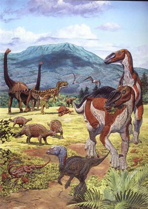 Australian Dinosaurs Ilustración De Dinosaurios Animales De La