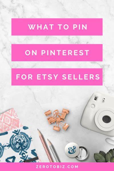 Creating Pins For Your Etsy Shop Zero To Biz