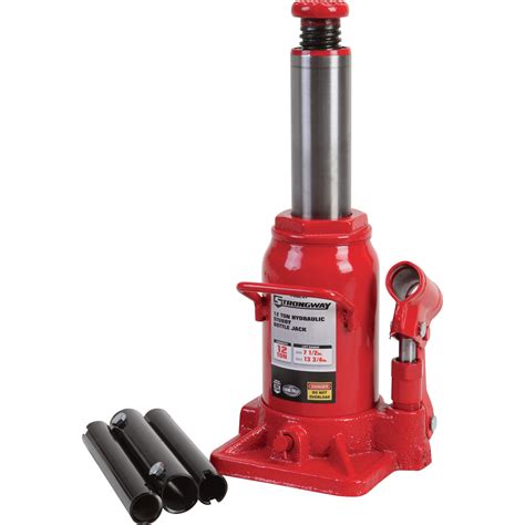 Strongway Ton Low Profile Hydraulic Bottle Jack Northern Tool