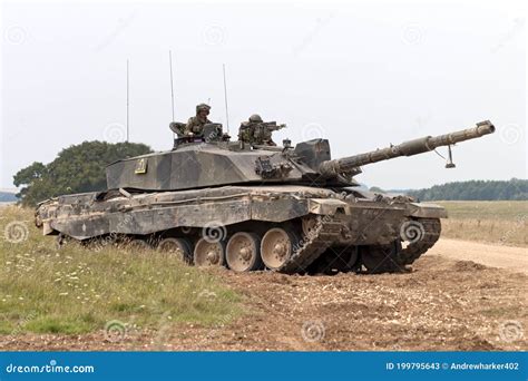 Challenger 2 Main Battle Tank Mbt British Army Editorial Stock Photo