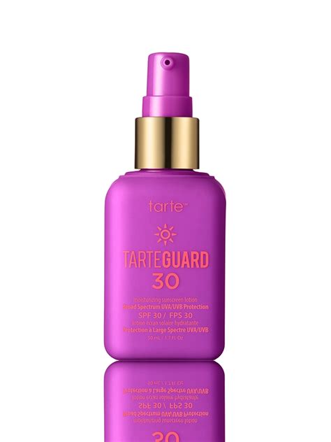 tarteguard 30 moisturizing sunscreen lotion broad spectrum uva uvb protection spf 30 tarte