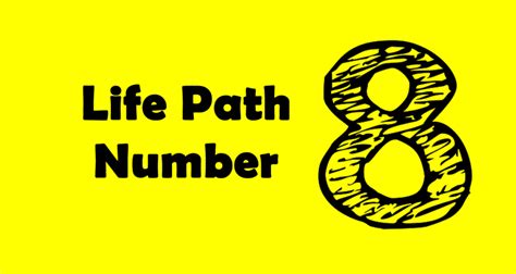 A fast and critical path, but one that can lead to a brilliant success, or rather, to several successes, because generally the path leads to trying and knowing several disciplines with as many successes. Life Path Number 8 : What Does Your Life Path Number Mean ...