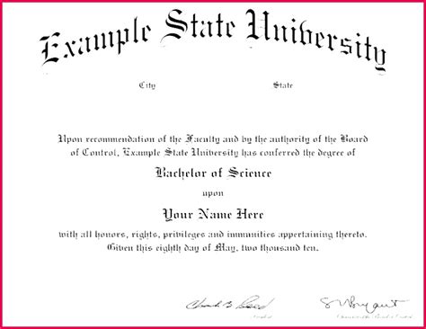 In which societies do the recipients of an honorary doctorate, start using it with their name and in their profession. 7 Phd Diploma Template Word 53842 | FabTemplatez